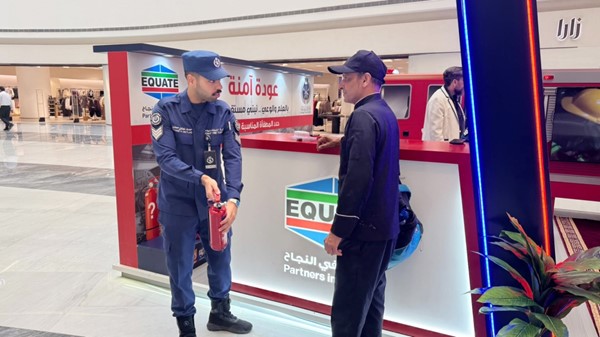 ‏«عودة آمنة» تواصل فعالياتها التوعوية في المجمعات التجارية