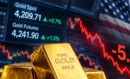 الذهب ينهي سبتمبر بخسارة 6%