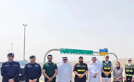 افتتاح المرحلة الأولى من تطوير طريق الشيخ جابر الأحمد