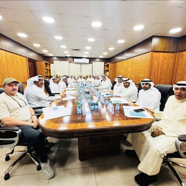 جانب من اجتماع الجمعية العمومية العادية لاتحاد كرة اليد