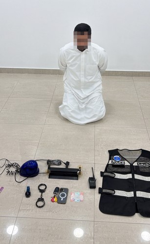 مظللة بالكامل تكشف عراقيا ينتحل صفة مباحث