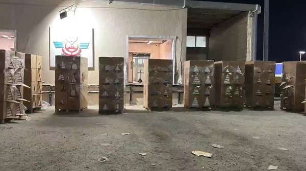 بالفيديو.. «الأمن الجنائي»: إحباط تهريب 53.314 كرز سجائر عبر منفذ السالمي
