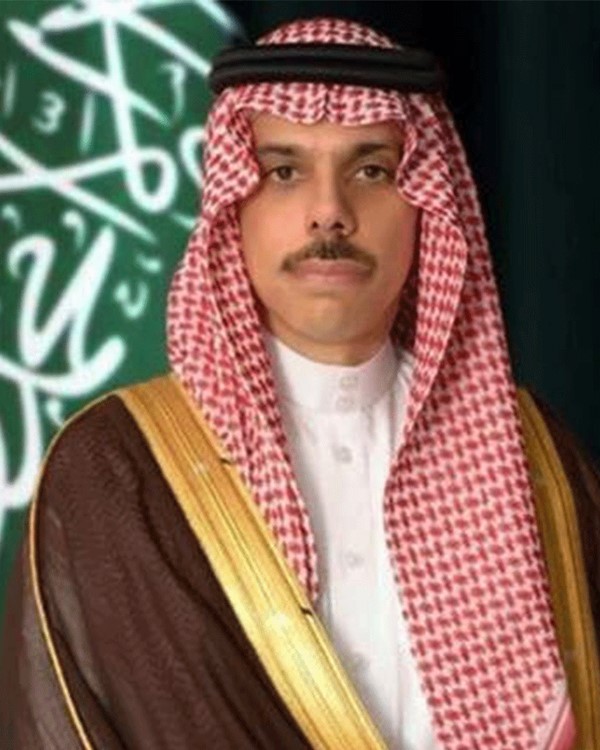 وزير الخارجية السعودي الأمير فيصل بن فرحان
