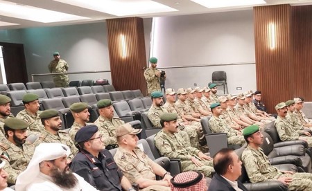 الحرس الوطني يعقد دورة لتعليم اللغة العربية لوفدين من تركيا وإيطاليا