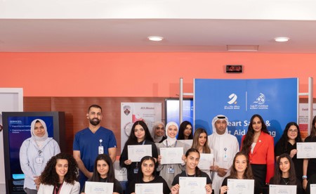 بنك برقان ينظم ورشة توعوية للطلبة تزامناً مع اليوم العالمي للإسعافات الأولية بالتعاون مع مستشفى الكويت والمدرسة المتحدة الأمريكية