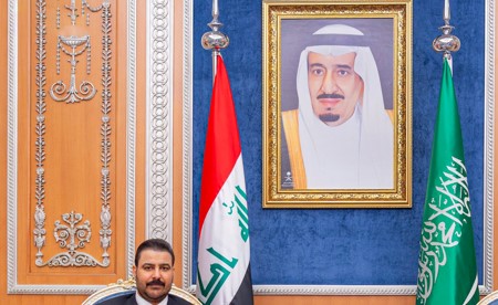 ولي العهد السعودي يؤكد لرئيس الوزراء العراقي الحرص على تعزيز التنسيق في الجانب الأمني
