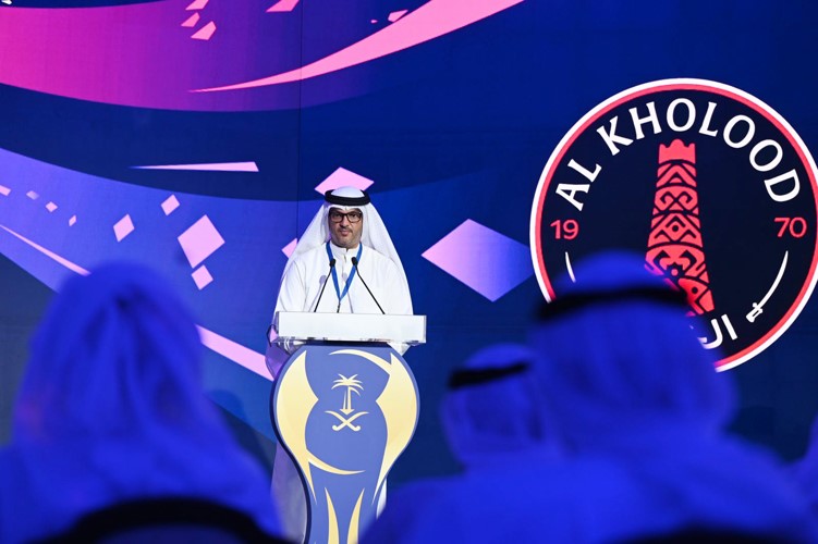 مدير البطولة خالد الساير متحدثا