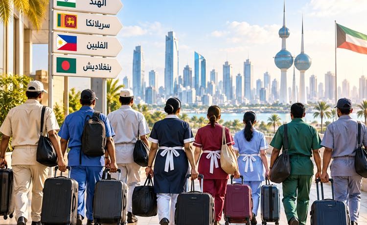 4 جنسيات آسيوية تهيمن على سوق العمالة المنزلية في الكويت