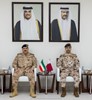 رئيس هيئة الخدمة الوطنية العسكرية بحث سبل تعزيز التعاون العسكري وتبادل الخبرات مع قطر
