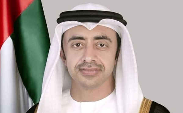 نائب رئيس الوزراء وزير الخارجية الإماراتي الشيخ عبدالله بن زايد 