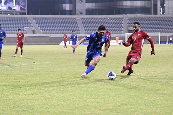 جانب من لقاء الجارين النصر والتضامن ( احمد علي )