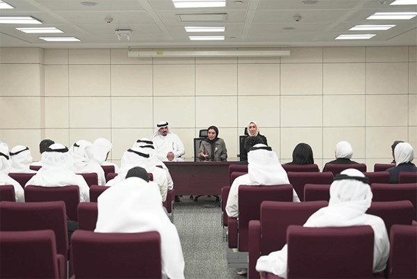 وزيرة الشؤون تلتقي لاعبي ولاعبات الوزارة المشاركين في دوري الوزارات والمؤسسات والهيئات الحكومية