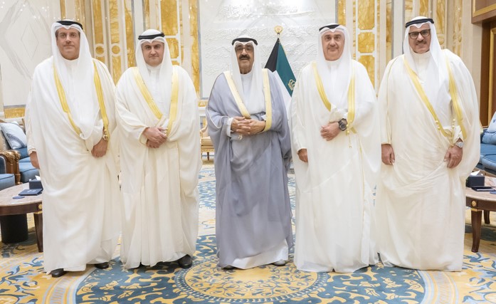 الأمير شهد أداء اليمين القانونية لرئيس المجلس الأعلى للقضاء ونائب رئيس التمييز ورئيس الاستئناف