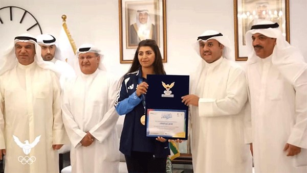 ‏اللجنة الأولمبية تكرم أبطال بعثة الكويت المشاركين في دورة الألعاب الآسيوية الـ20