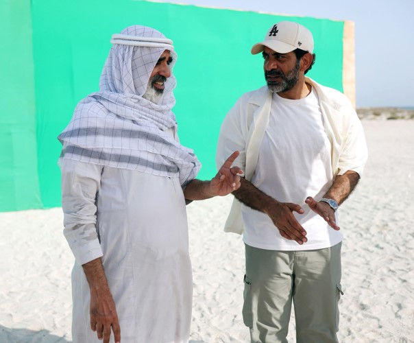  ومع مخرج المسلسل محمد الطوالة