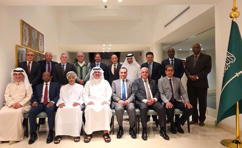 عميد السلك الديبلوماسي سفير خادم الحرمين يرحب بسفيري عمان والعراق في كويت المحبة والسلام