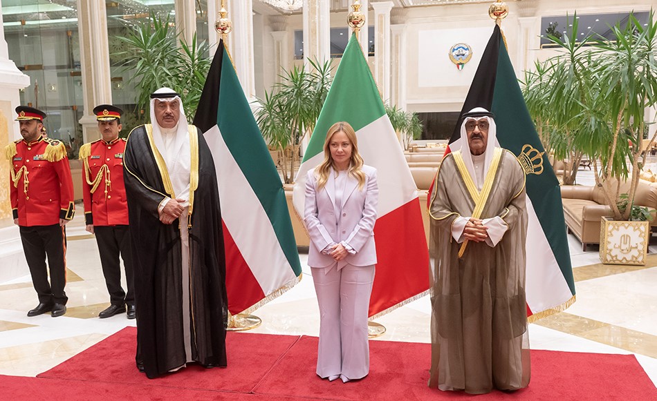 صاحب السمو استقبل رئيسة وزراء إيطاليا توسيع آفاق التعاون بين البلدين