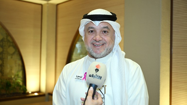 بدر الفضلي متحدثا إلى الأنباء