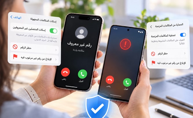 مكالمات الاحتيال المالي والإزعاج كيف توقفها؟