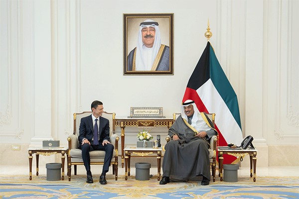ولي العهد يستعرض مع الرئيس التنفيذي المشارك في شركة «كي كي آر» مجالات التعاون الاقتصادي