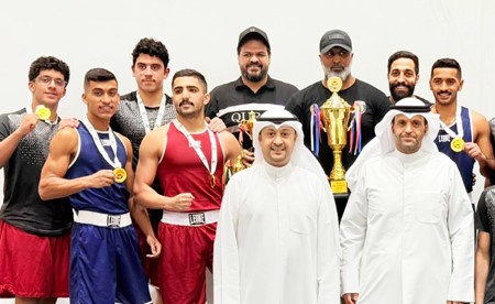 القرين يتوج ببطولة «شباب الملاكمة»